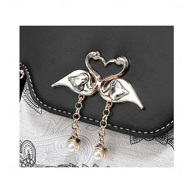 Stylish PU Leather Women's Tote Bag - Versatile Diaper Bag for Everyday Use