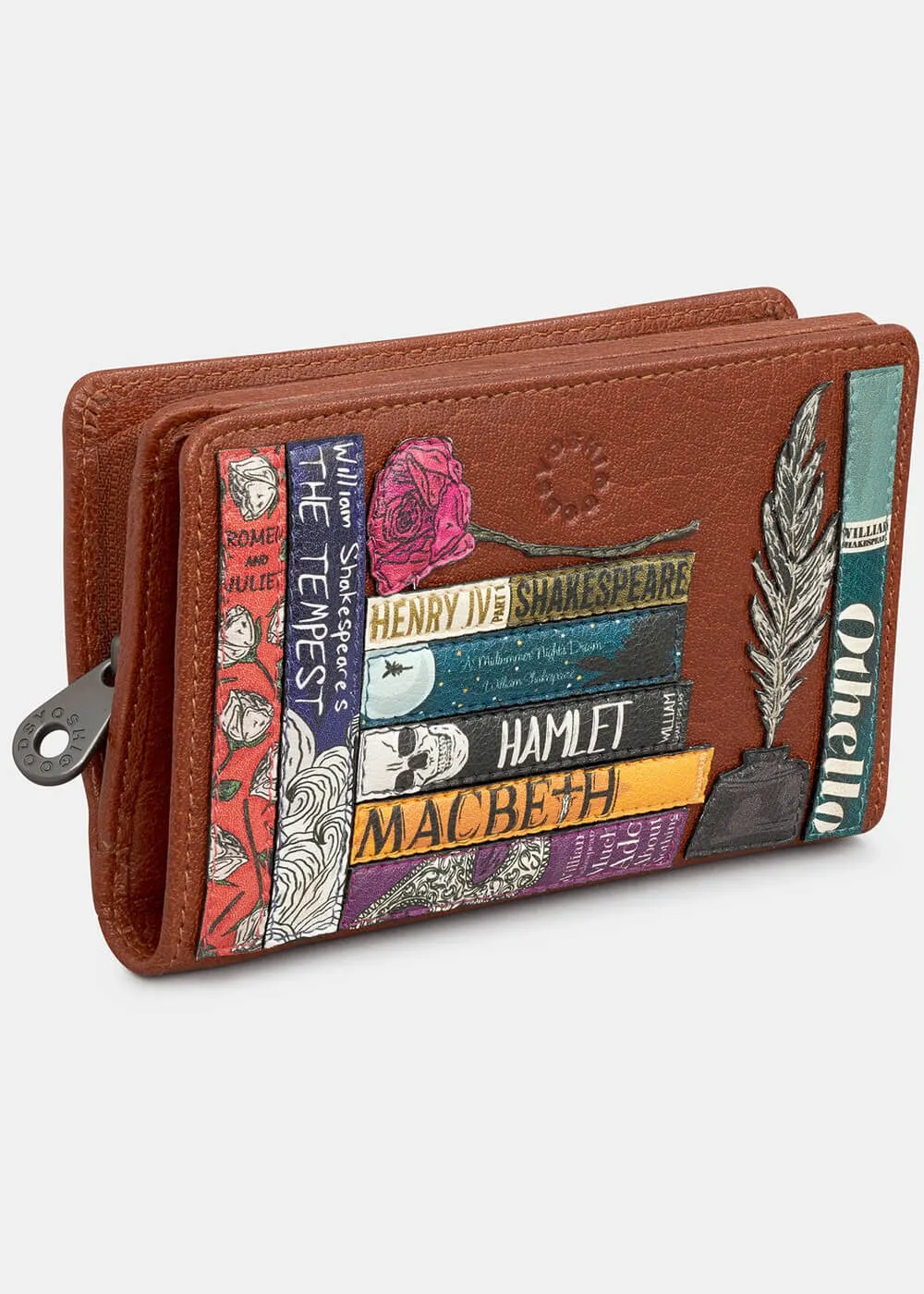 Succubus Bags Books Shakespeare Bookworm Leather Wallet Black