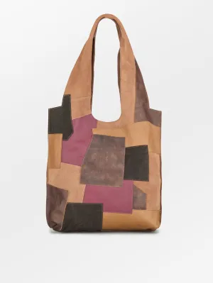 Suede Danita Patch Bag
