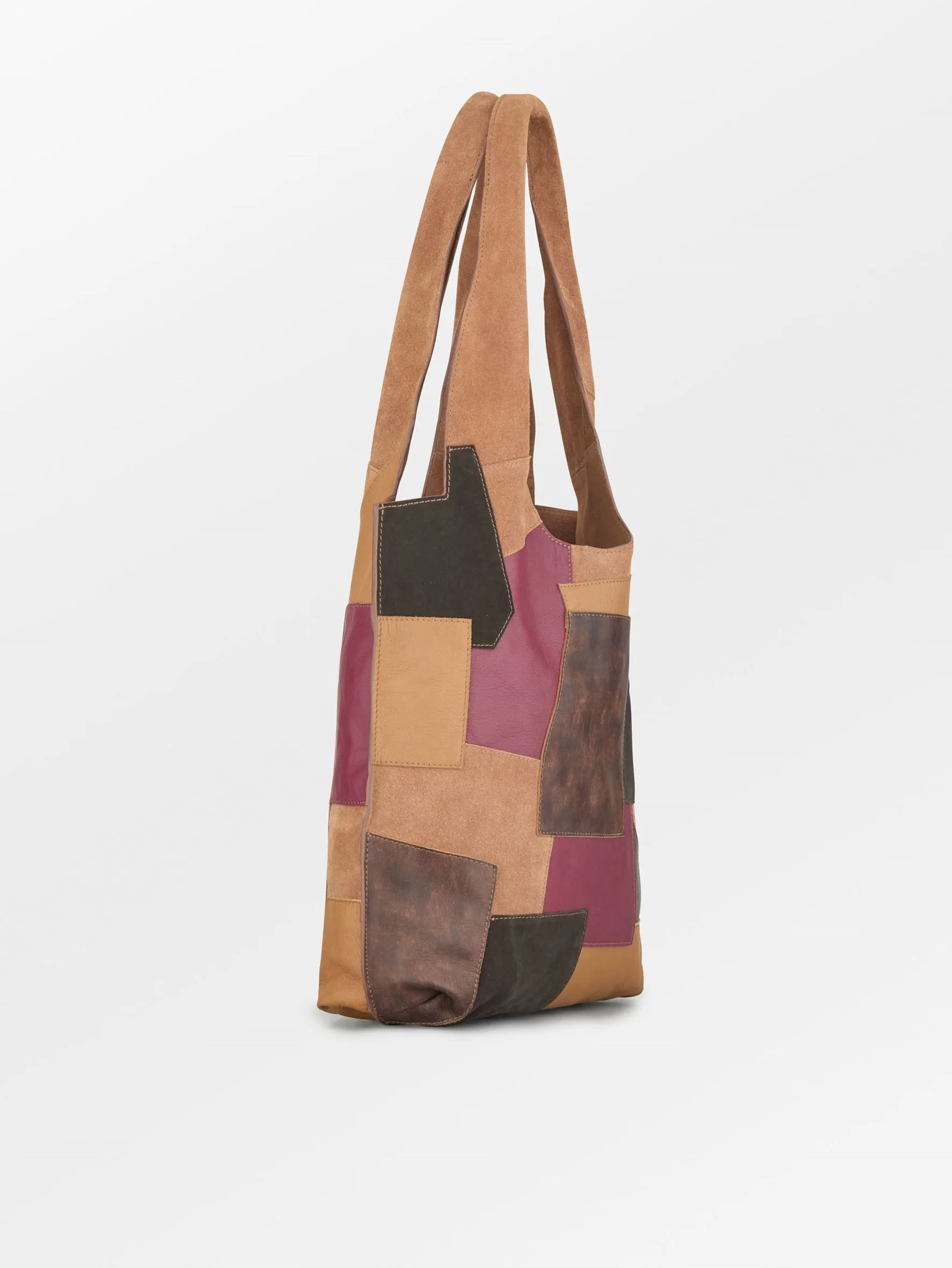 Suede Danita Patch Bag