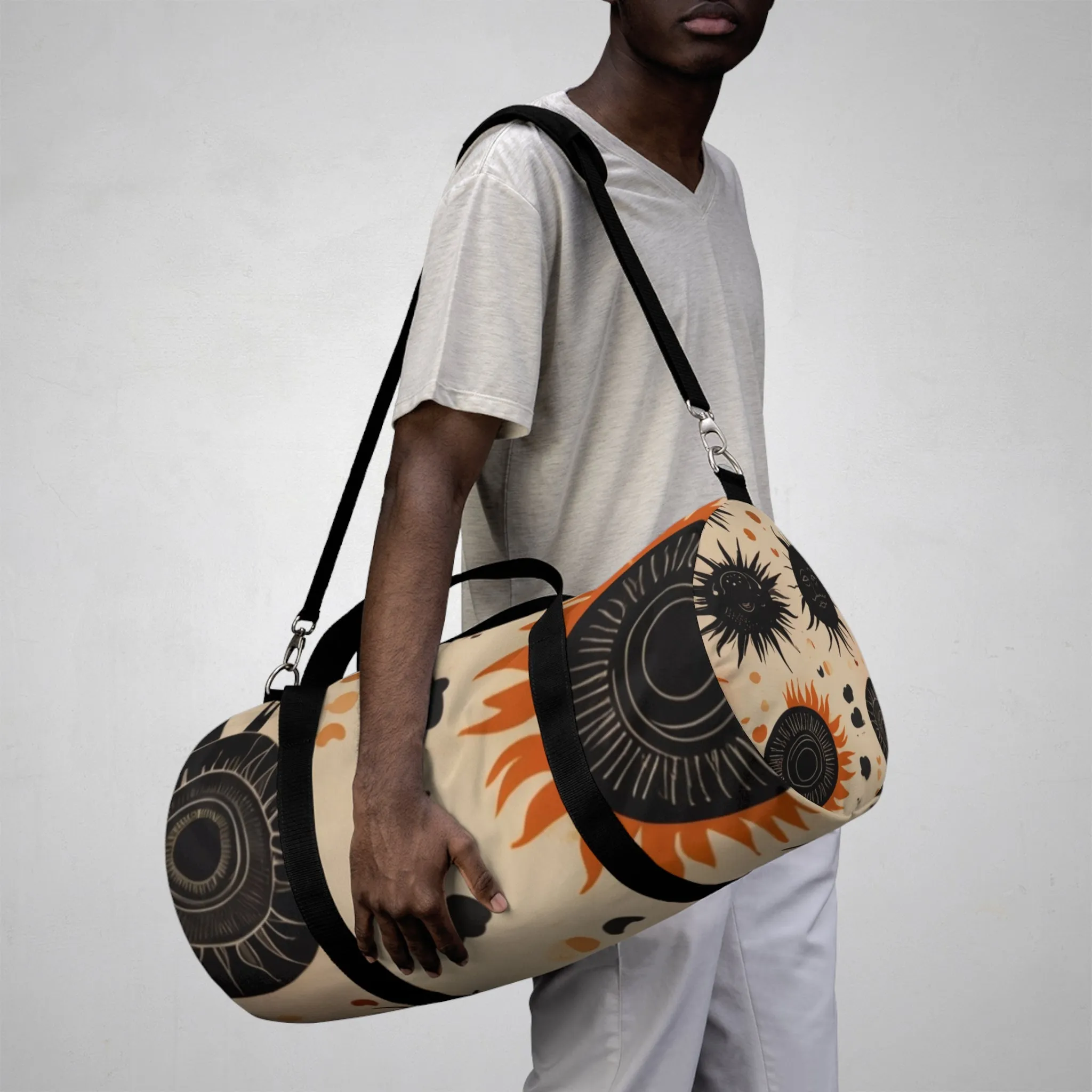 Sun Pattern Design Duffle Bag (Version One)  - Exclusive at Loot Cascade