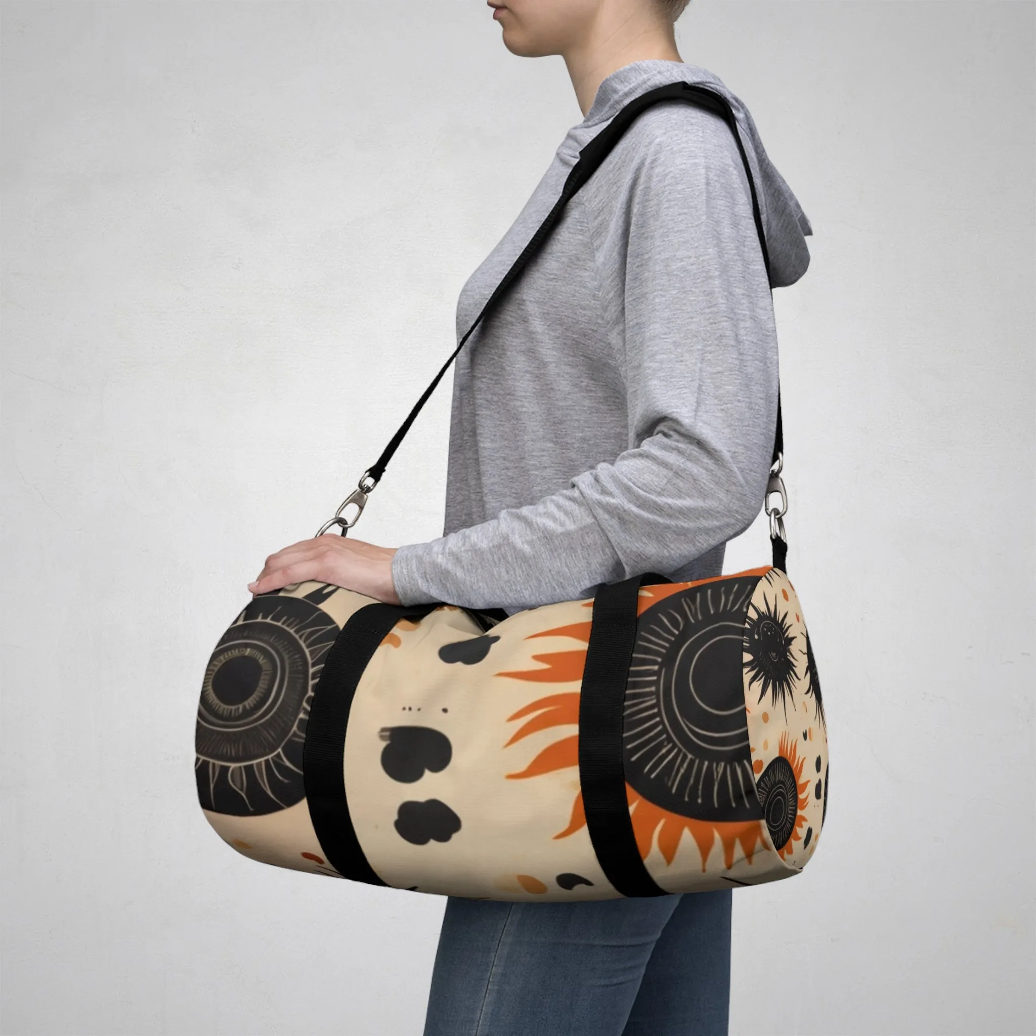 Sun Pattern Design Duffle Bag (Version One)  - Exclusive at Loot Cascade