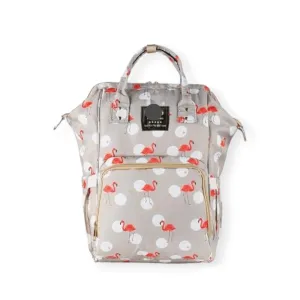 SunBaby Stylish Diaper Bag Flamingo Beige