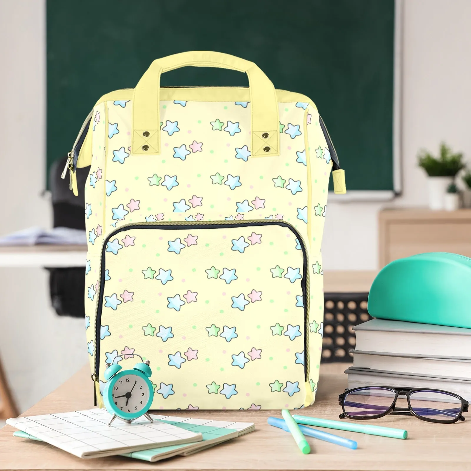 Sunny Stars Large Diaper Bag