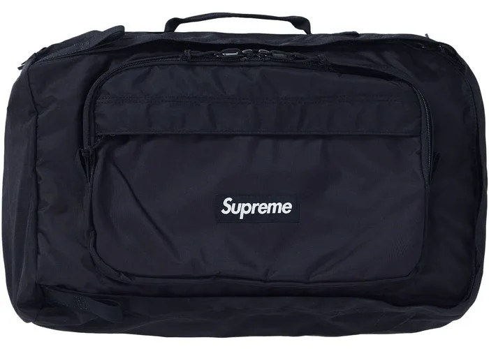Supreme Duffle Bag FW19 Black