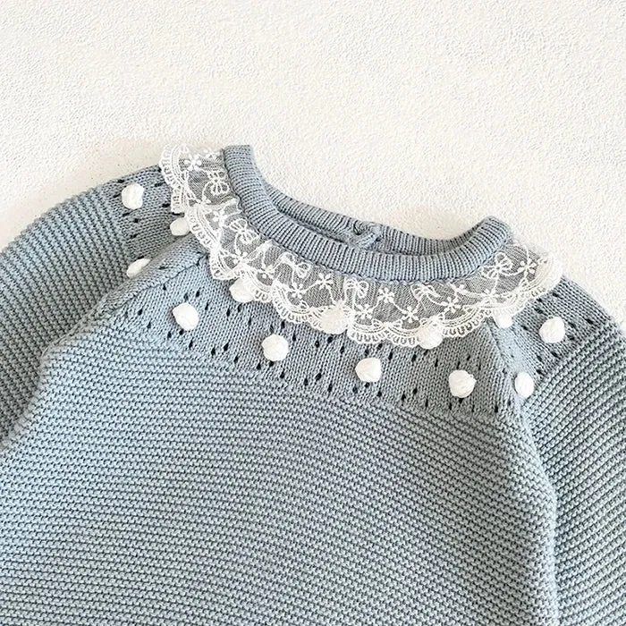 Textured Knit Romper