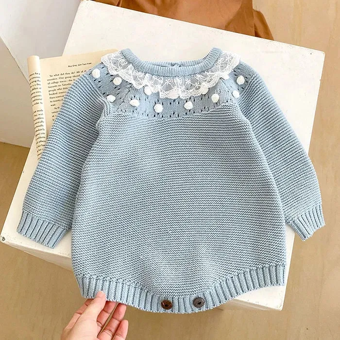 Textured Knit Romper