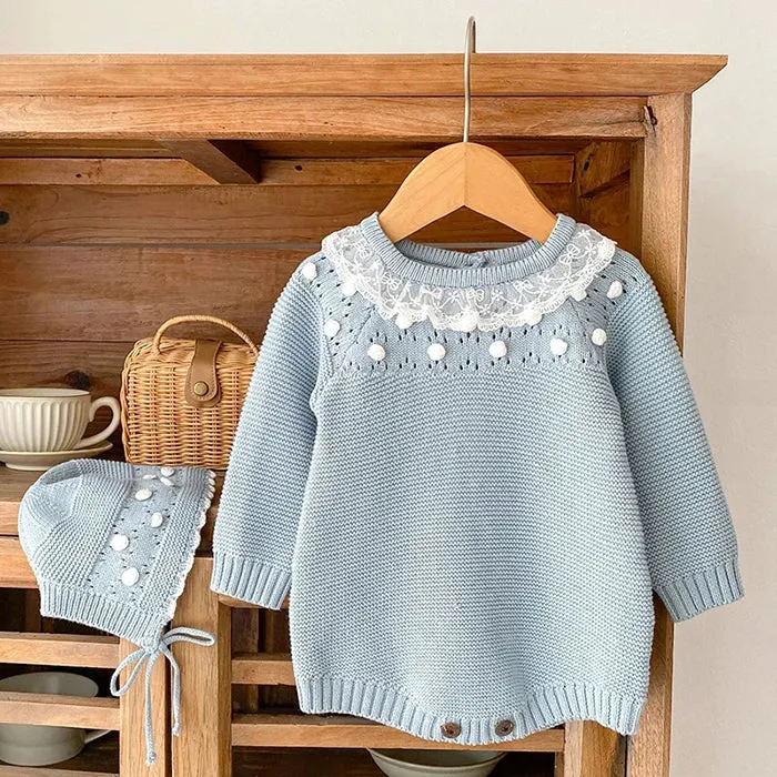 Textured Knit Romper