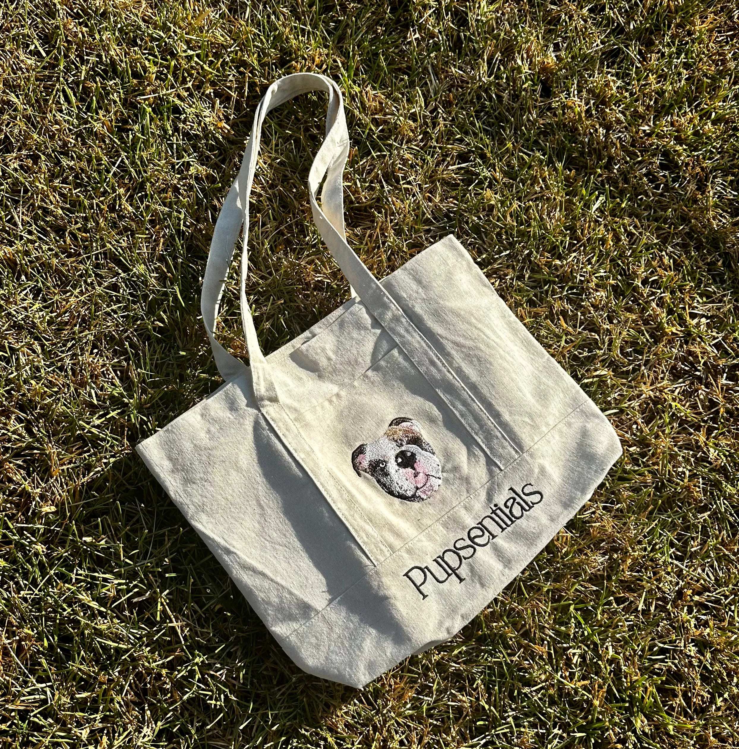 The Custom Canvas Tote - Embroidered