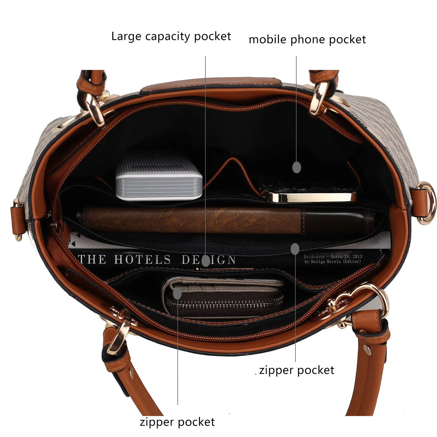 The Dazzling Handbag with Wallet
