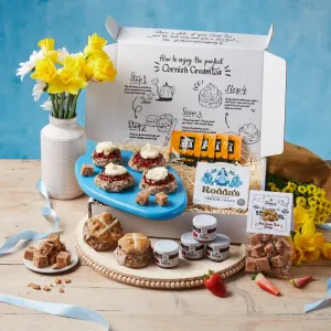 The Hot Cross Cream Tea Hamper