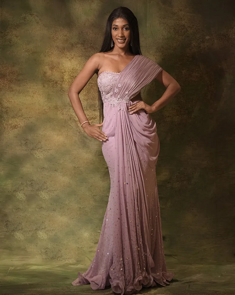 The Lilac Rachel Gown