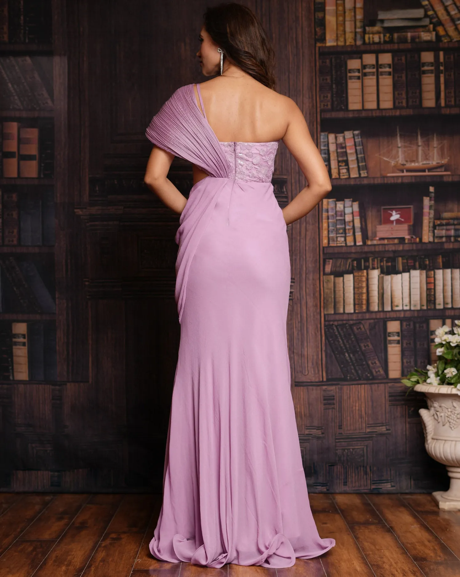 The Lilac Rachel Gown