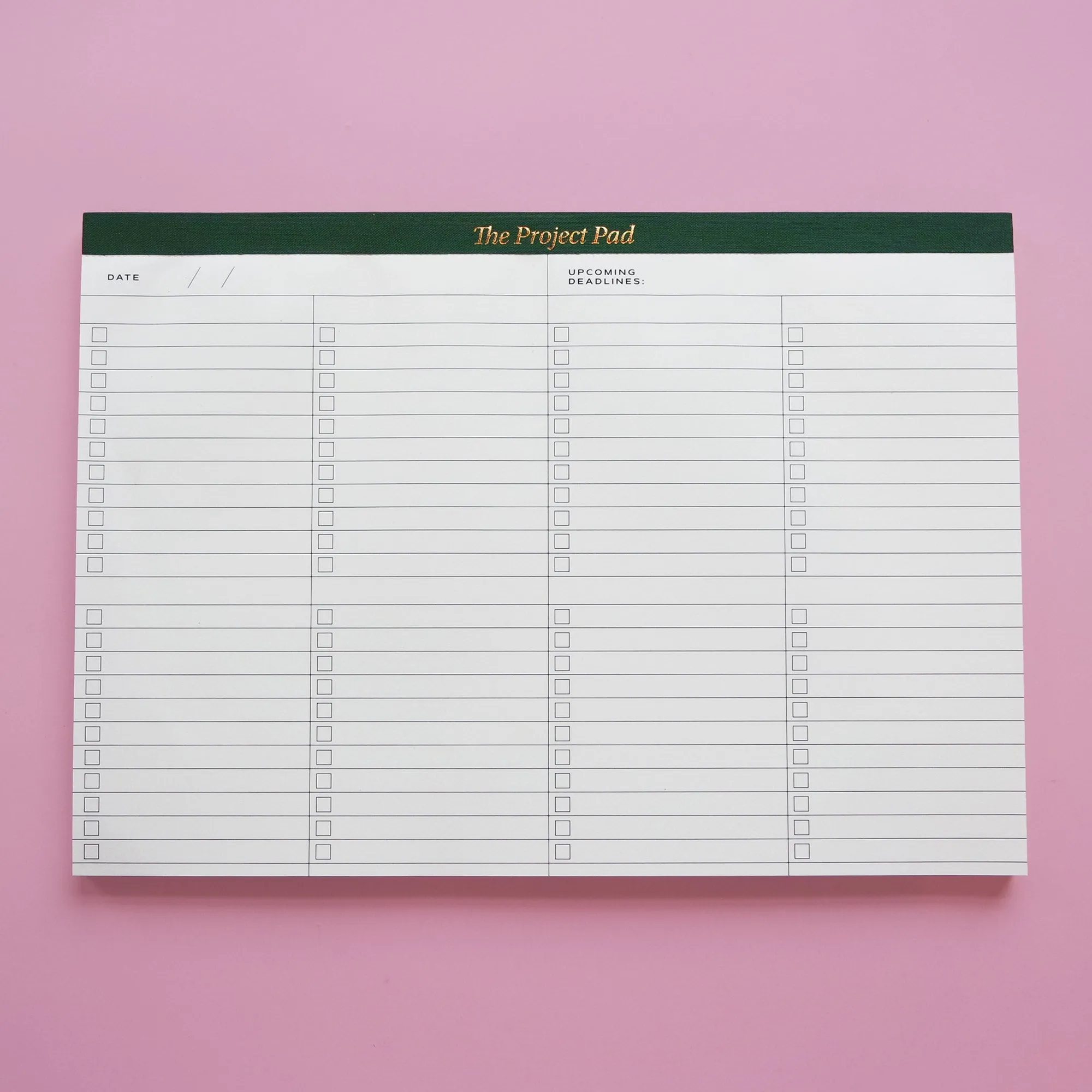 The Project Pad A4 Desk Planner | Corporate Girlie