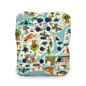 Thirsties - Camp Out - Snap, Stay Dry - One Size All-in-One