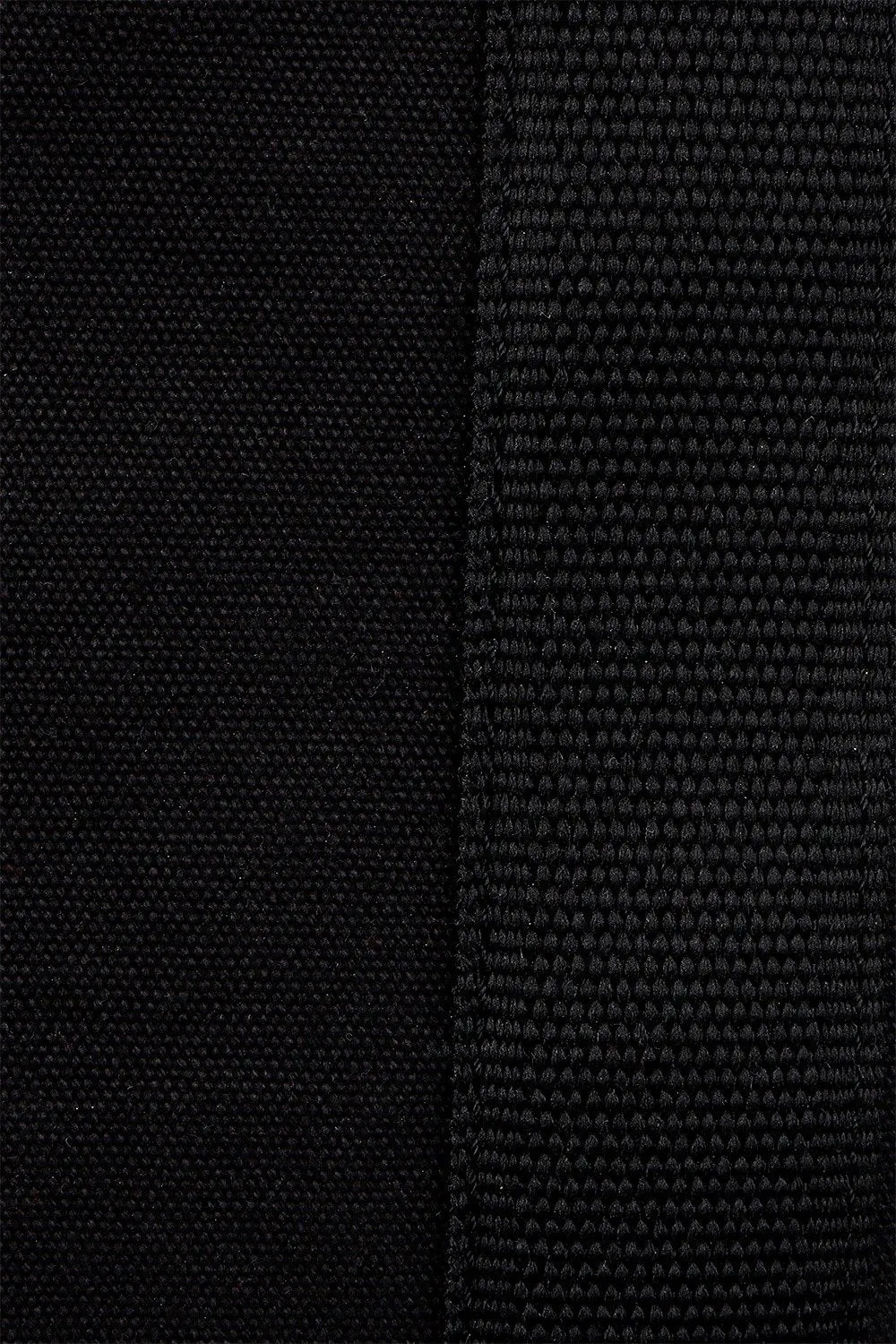 Throw In Black Canvas Tote Bag