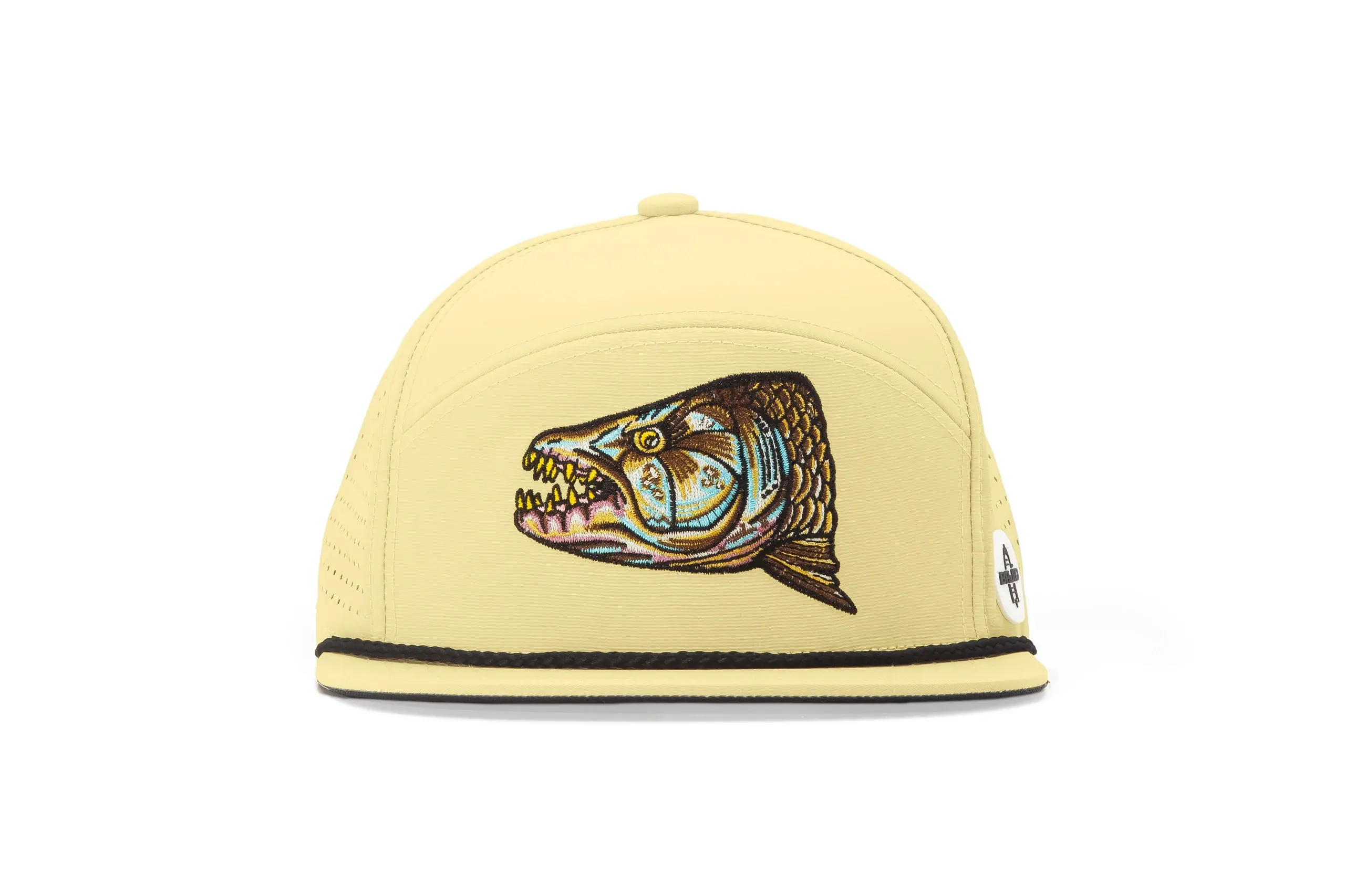 Tigerfish Head - Performance Flat Brim Hat