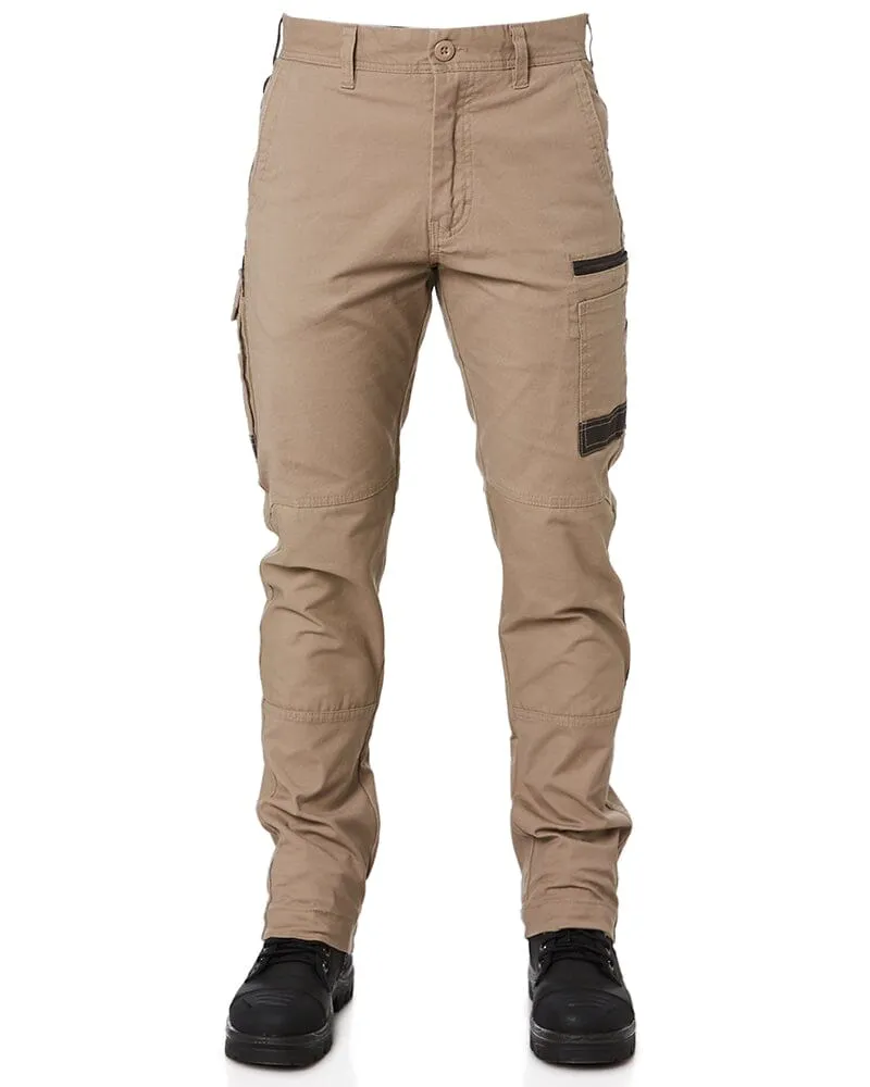 Tradies WP-3 Stretch Work Pants 2 Value Pack - Khaki/Khaki