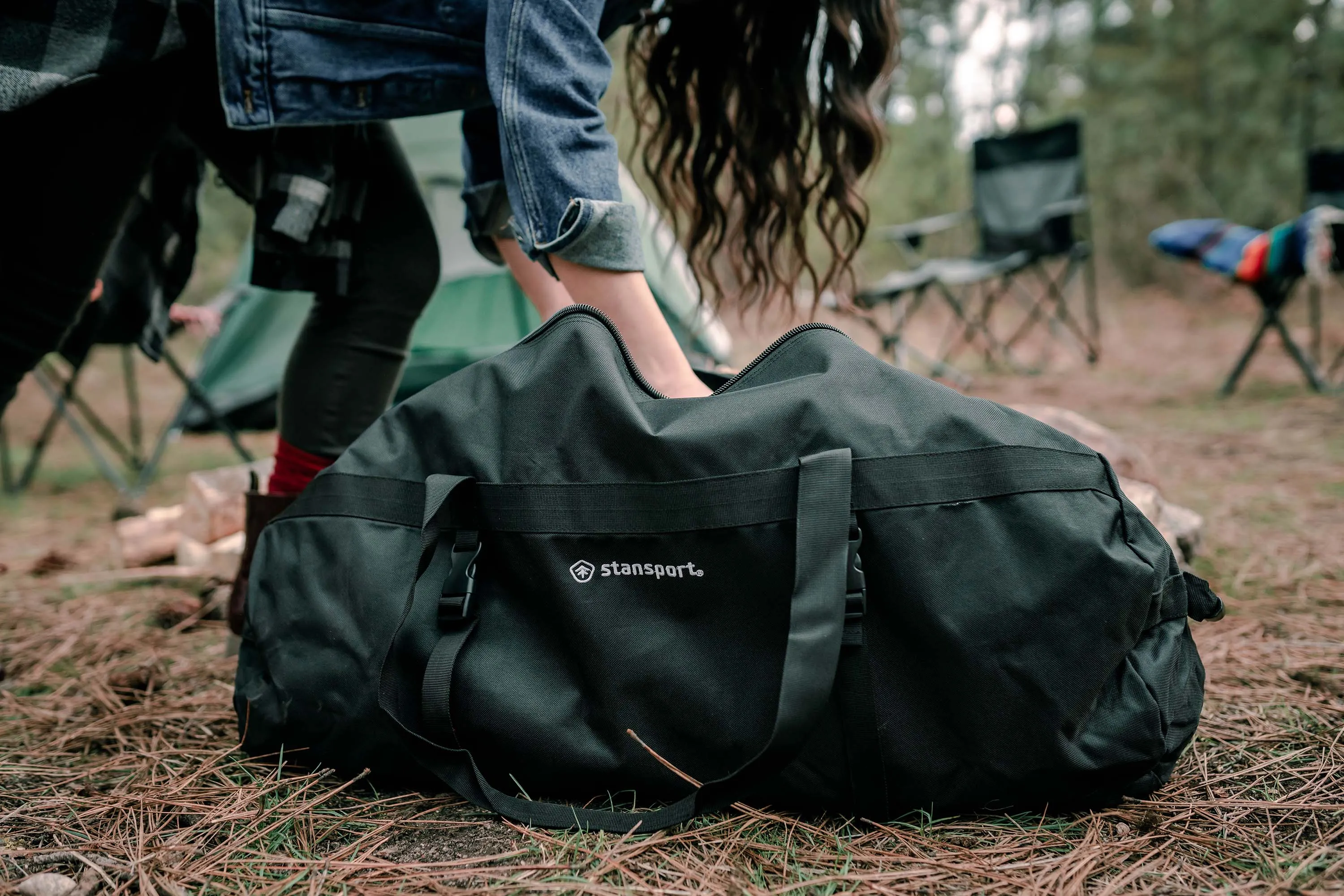 Traveler Bag - 14 In X 30 In - Black