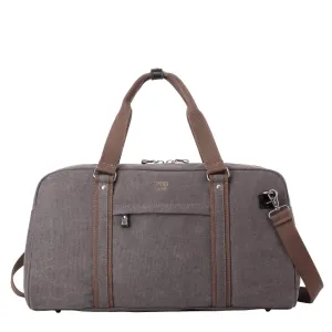 Troop Classic Black Canvas Travel Duffel Holdall