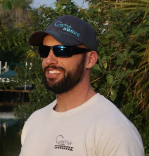 Trucker Stretch Hat - Blue and Gray Signature Series