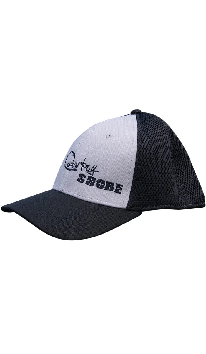 Trucker Stretch Hat - Gray and Black Signature Series