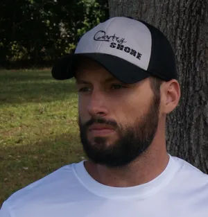 Trucker Stretch Hat - Gray and Black Signature Series