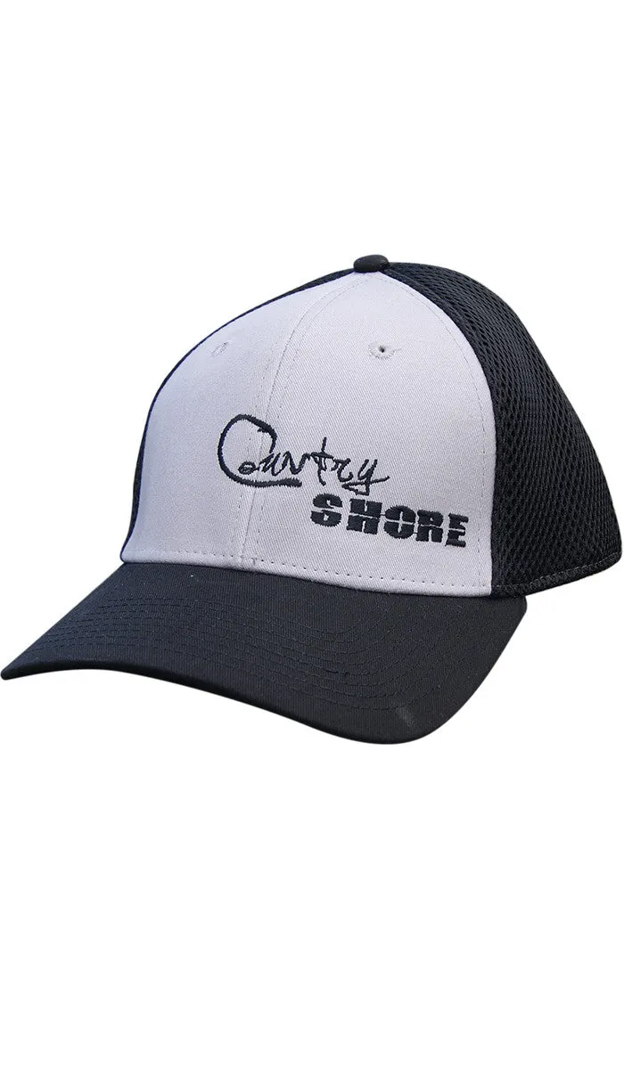 Trucker Stretch Hat - Gray and Black Signature Series