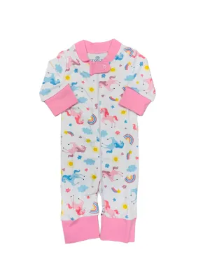 Unicorn Magic Pink Zip PJs