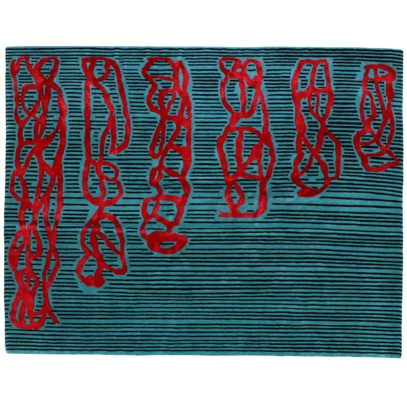 Untitled Rug by Jonathan Lasker