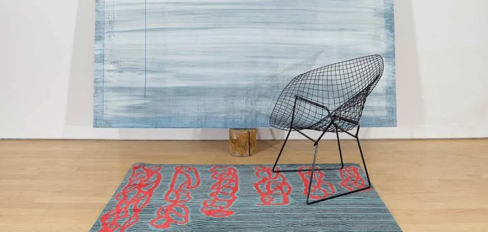 Untitled Rug by Jonathan Lasker