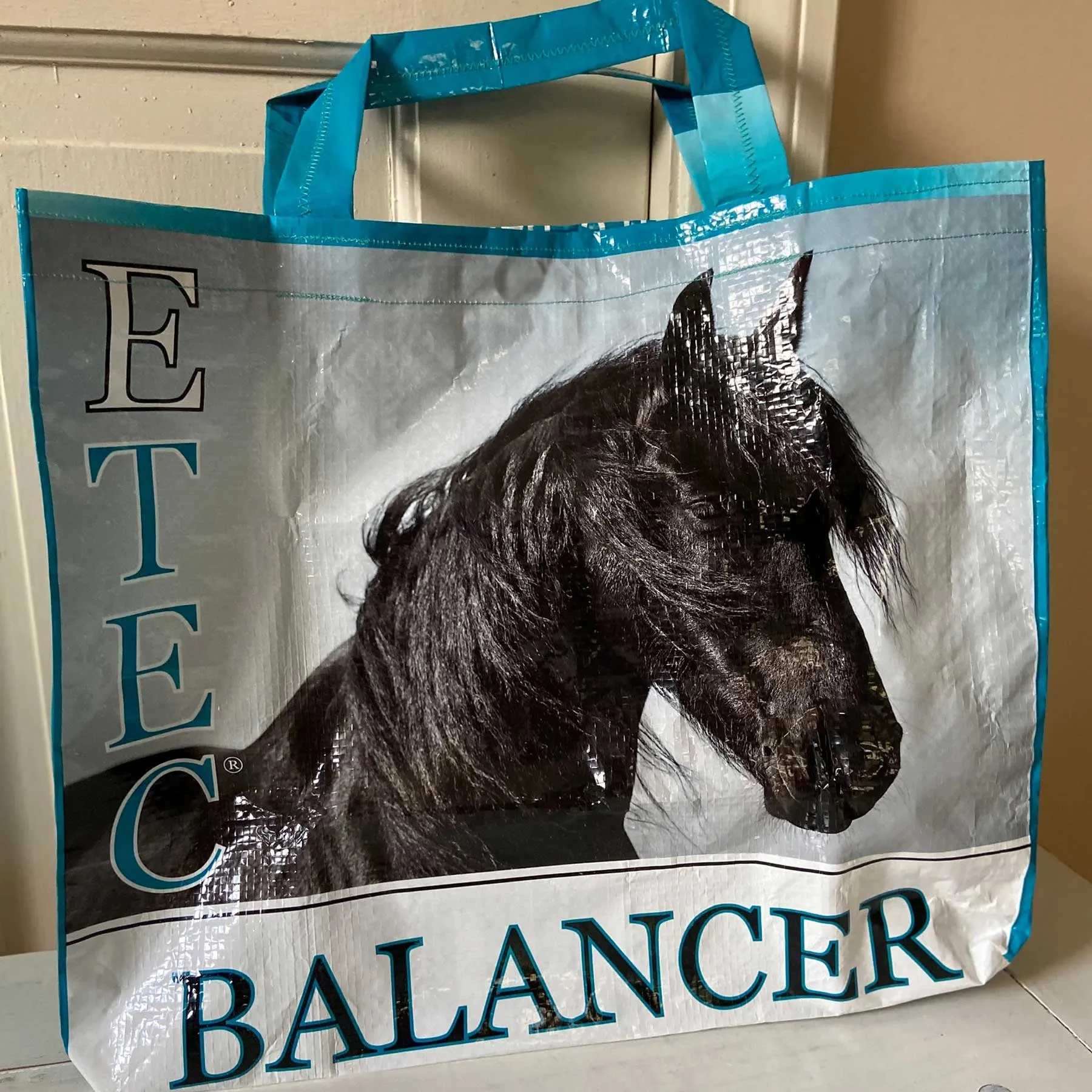 Upcycled Feed Bag Tote