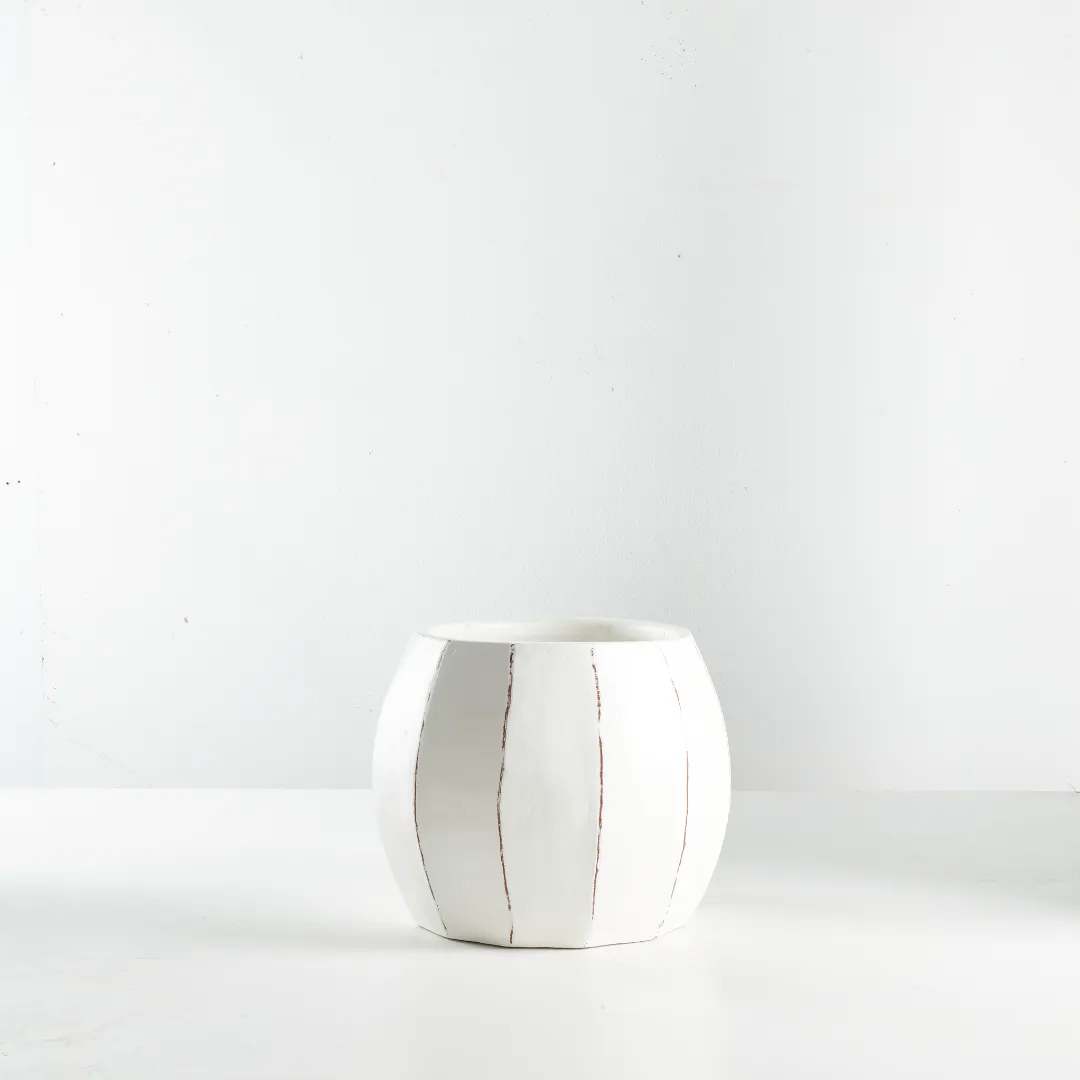 Urban Oasis Rena Pot White 210mm