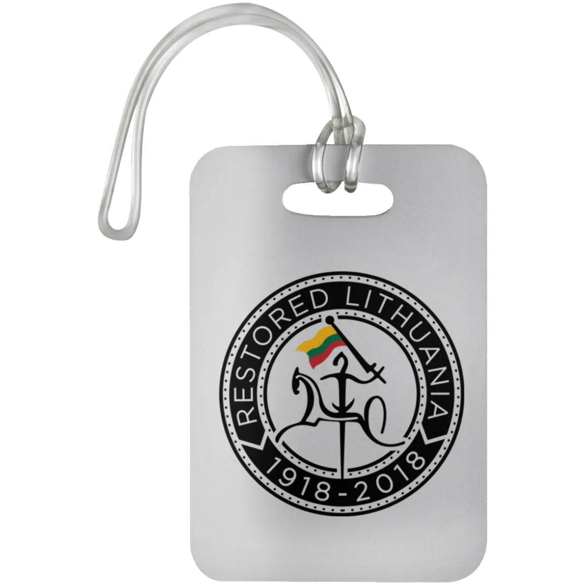 Vytis Restored - Luggage Bag Tag
