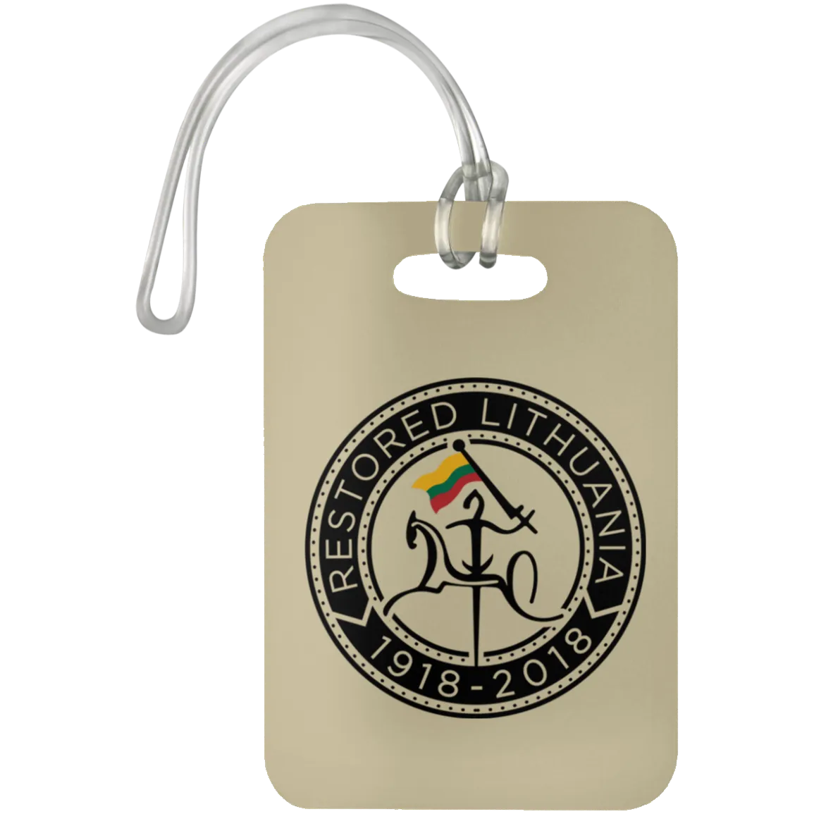 Vytis Restored - Luggage Bag Tag