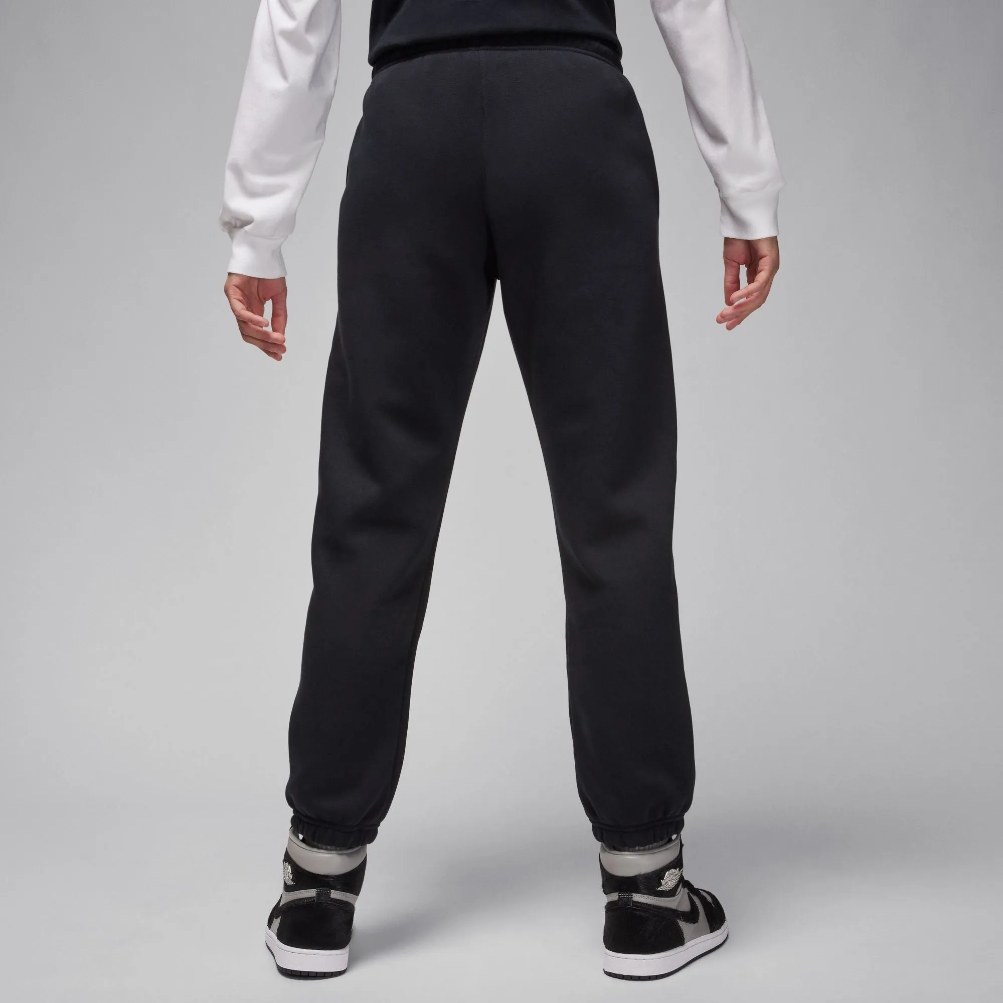 W BROOKLYN FLEECE PANTS "BLACK"