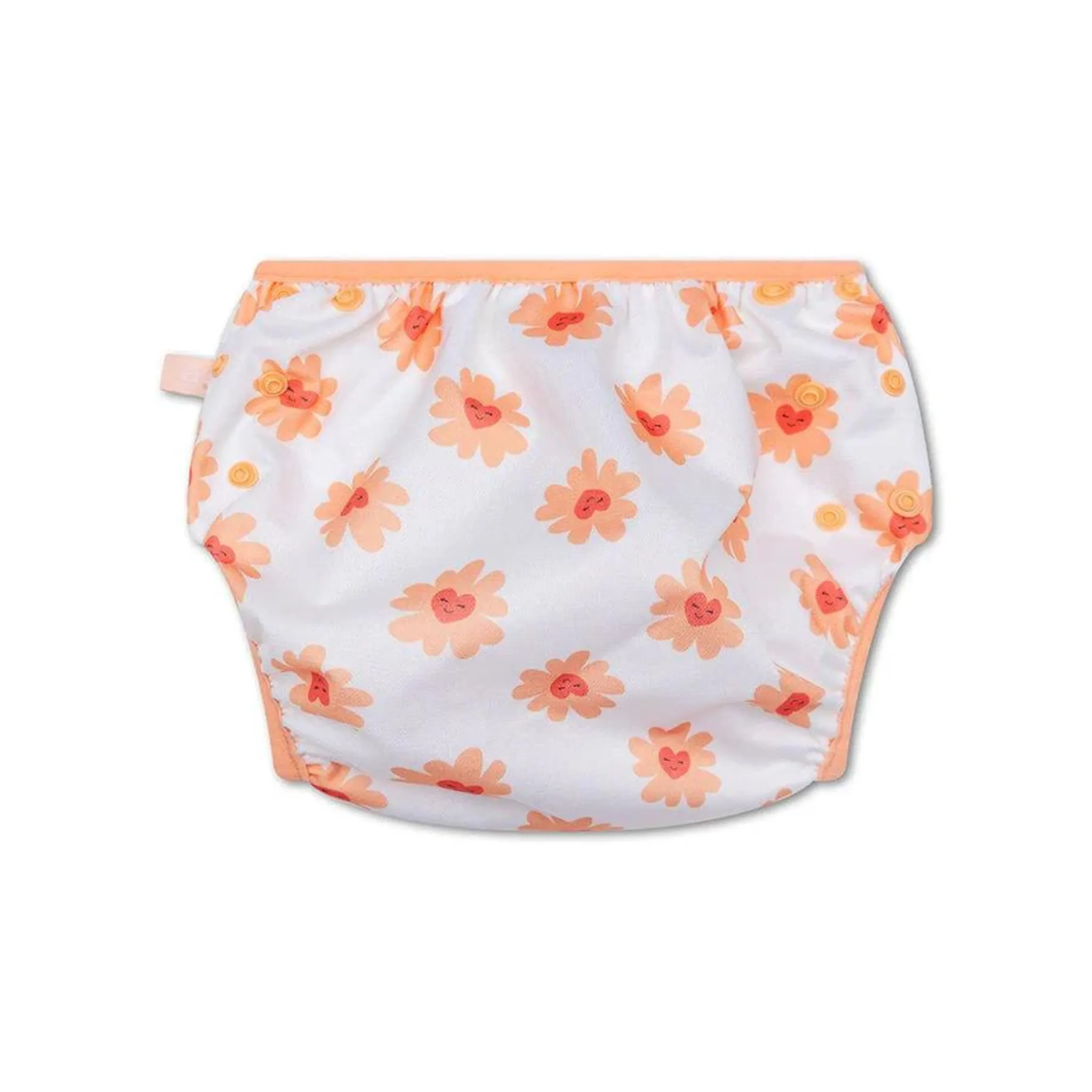 Washable Swim Diaper Flower Hearts