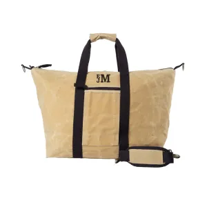 Waxed Canvas Voyager Travel Bag