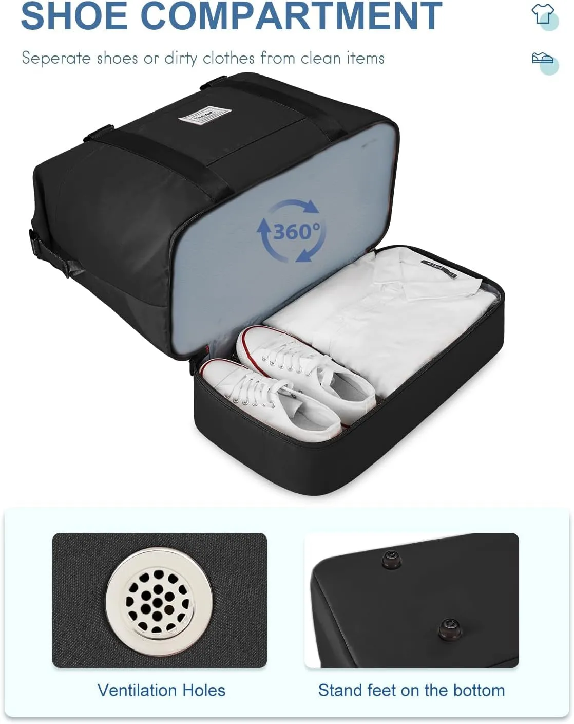 Weekend Travel Bag for Women, Gym Tote Bag, Mom Labor and Delivery Bag