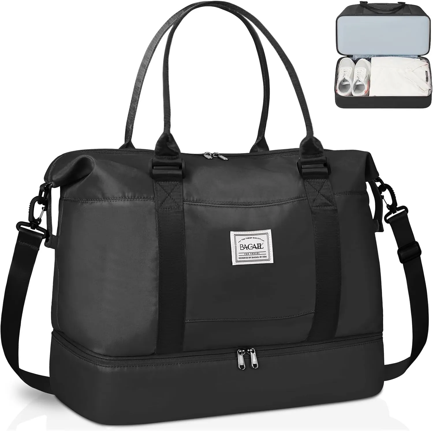 Weekend Travel Bag for Women, Gym Tote Bag, Mom Labor and Delivery Bag
