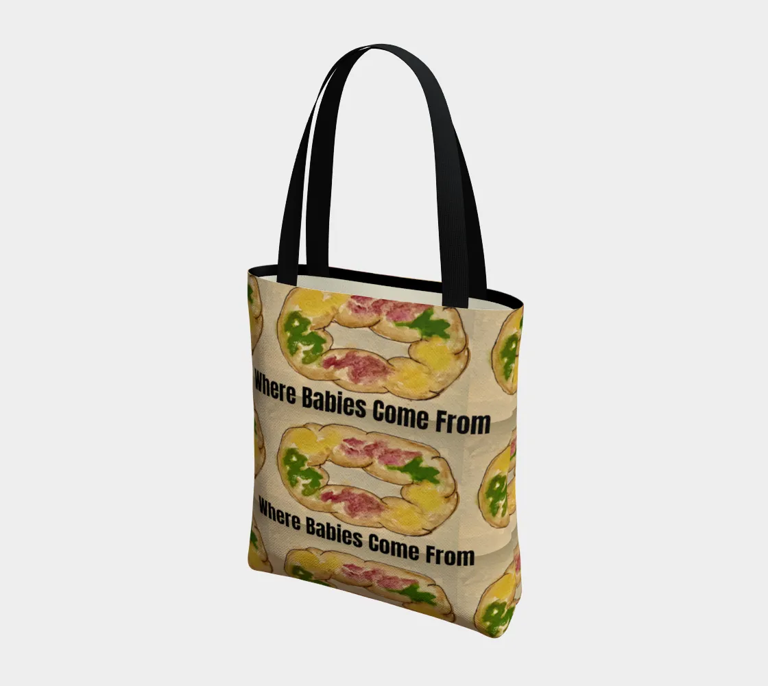 Where Babies Come From Tote