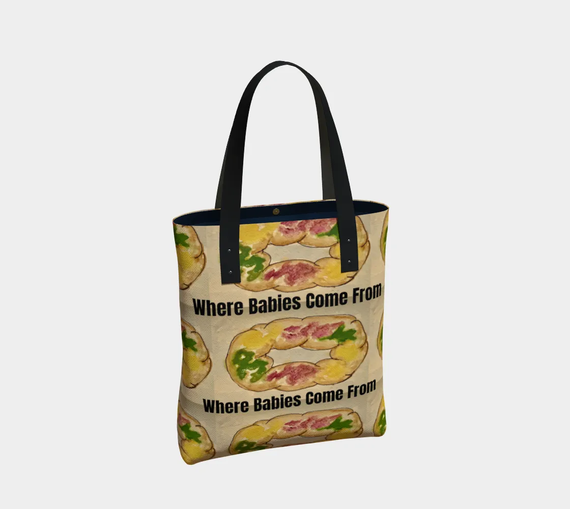 Where Babies Come From Tote