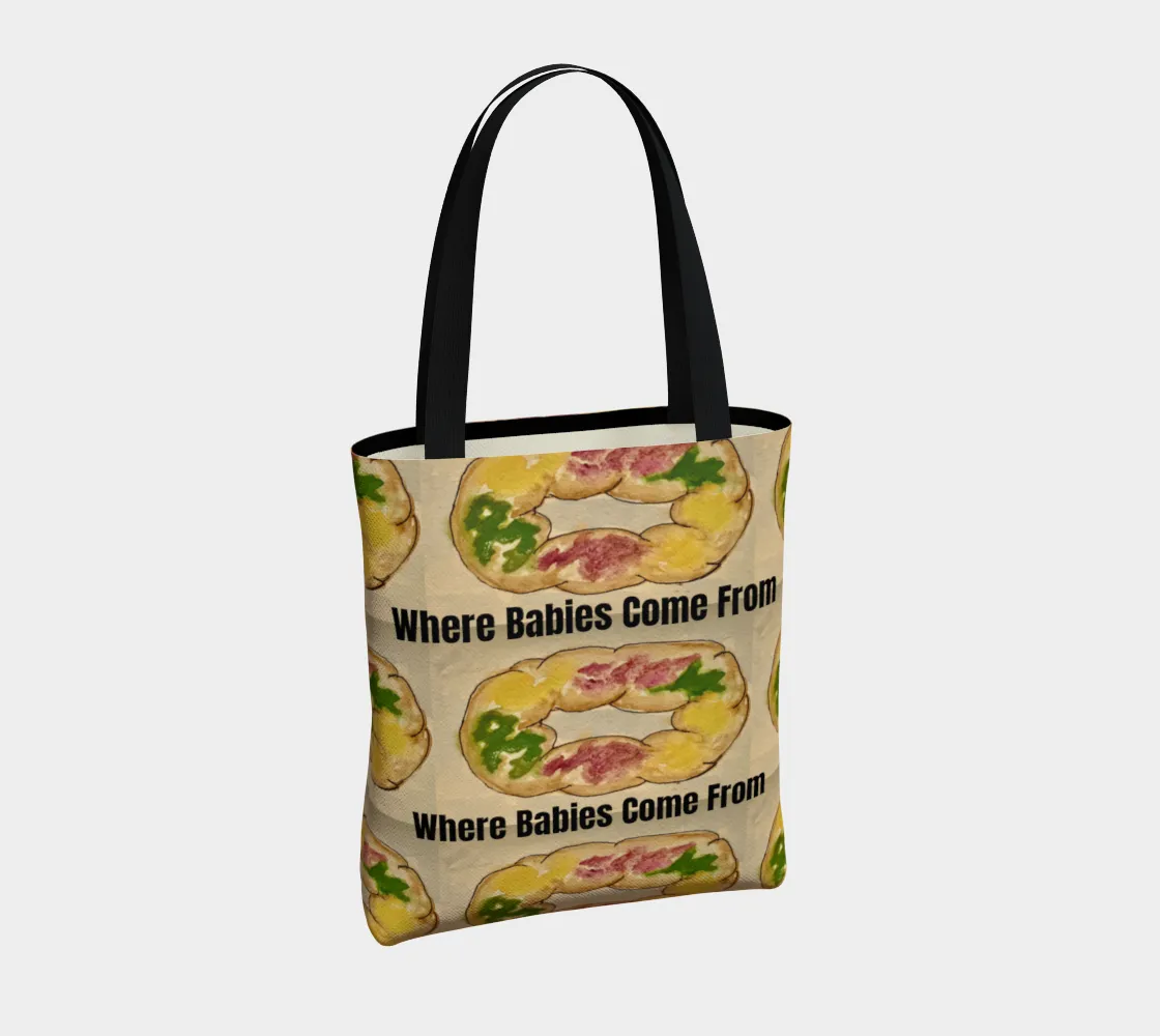 Where Babies Come From Tote