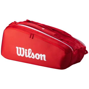 WIlson Super Tour Red 9 Racket Bag (2025)