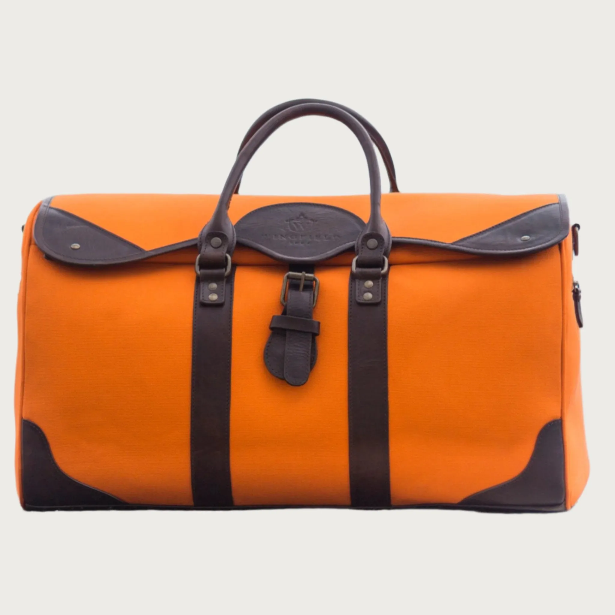 Wingfield Large Canvas & Leather Duffel Bag