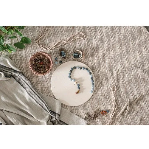 Wood Mandala Stones 36pcs (Greys)