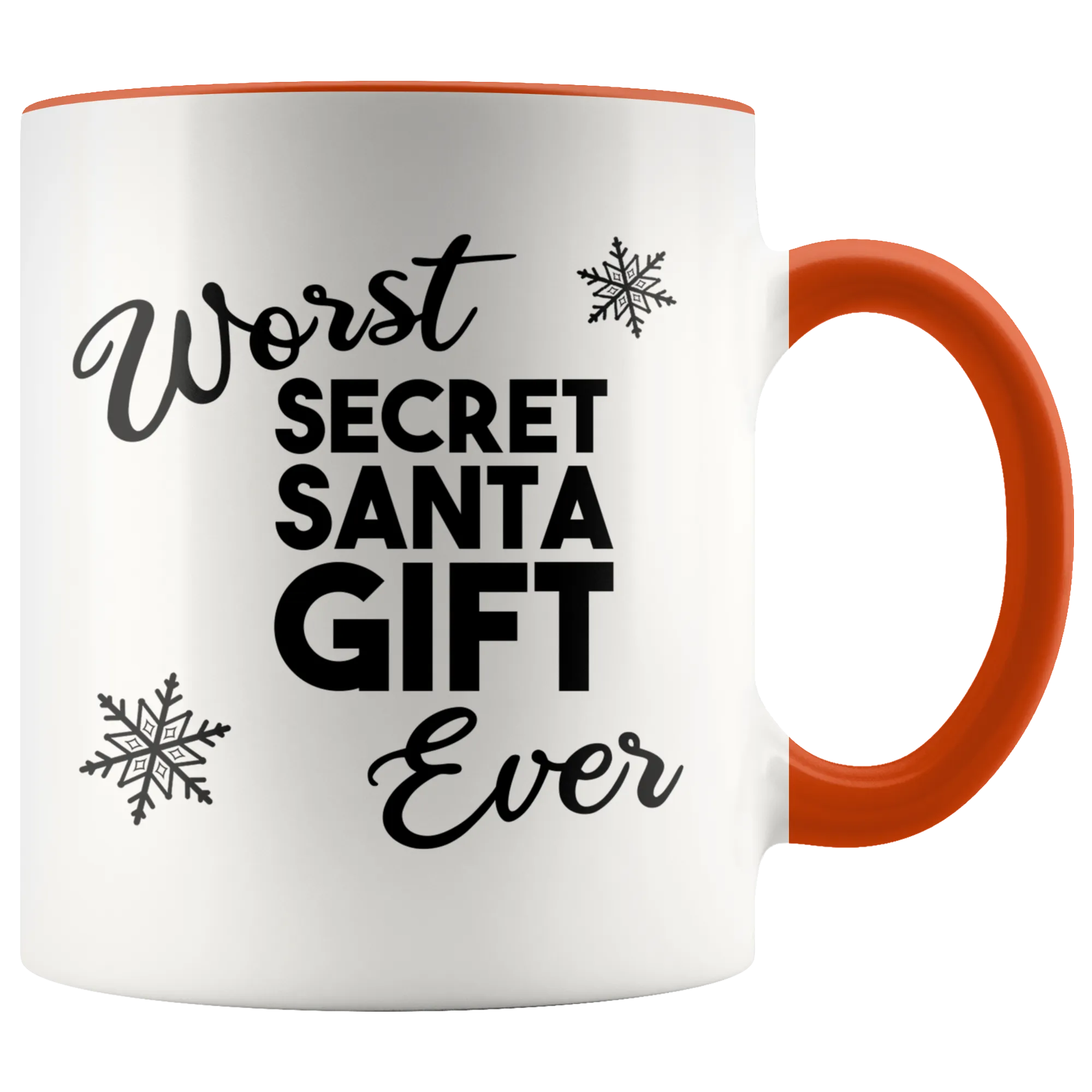 Worst Secret Santa Gift Ever Mug Funny Christmas Gift Exchange Idea Under $20 White Elephant Coffee Cup Holiday Mugs with Sayings Coworker Gifts