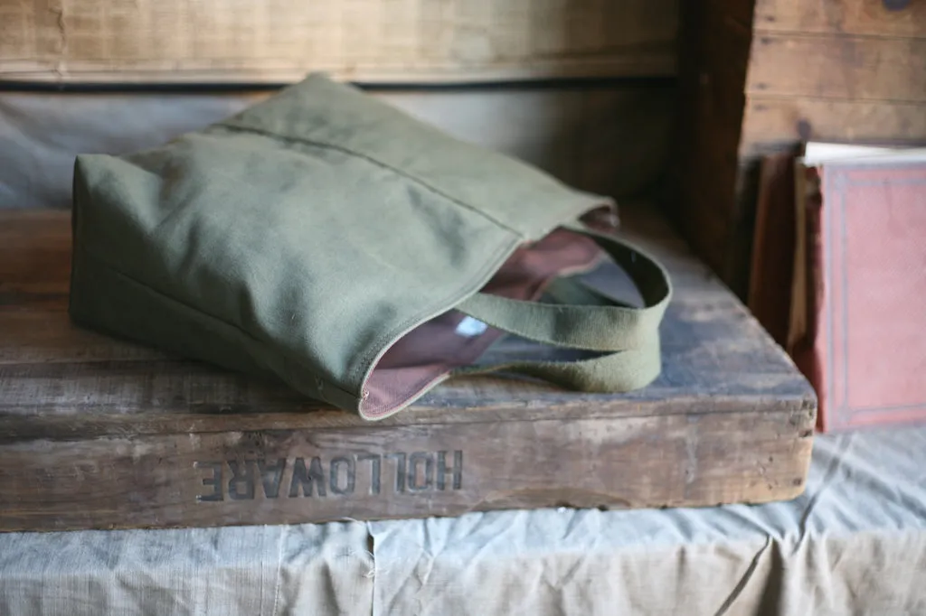 WWII era Canvas Tote Bag - SOLD