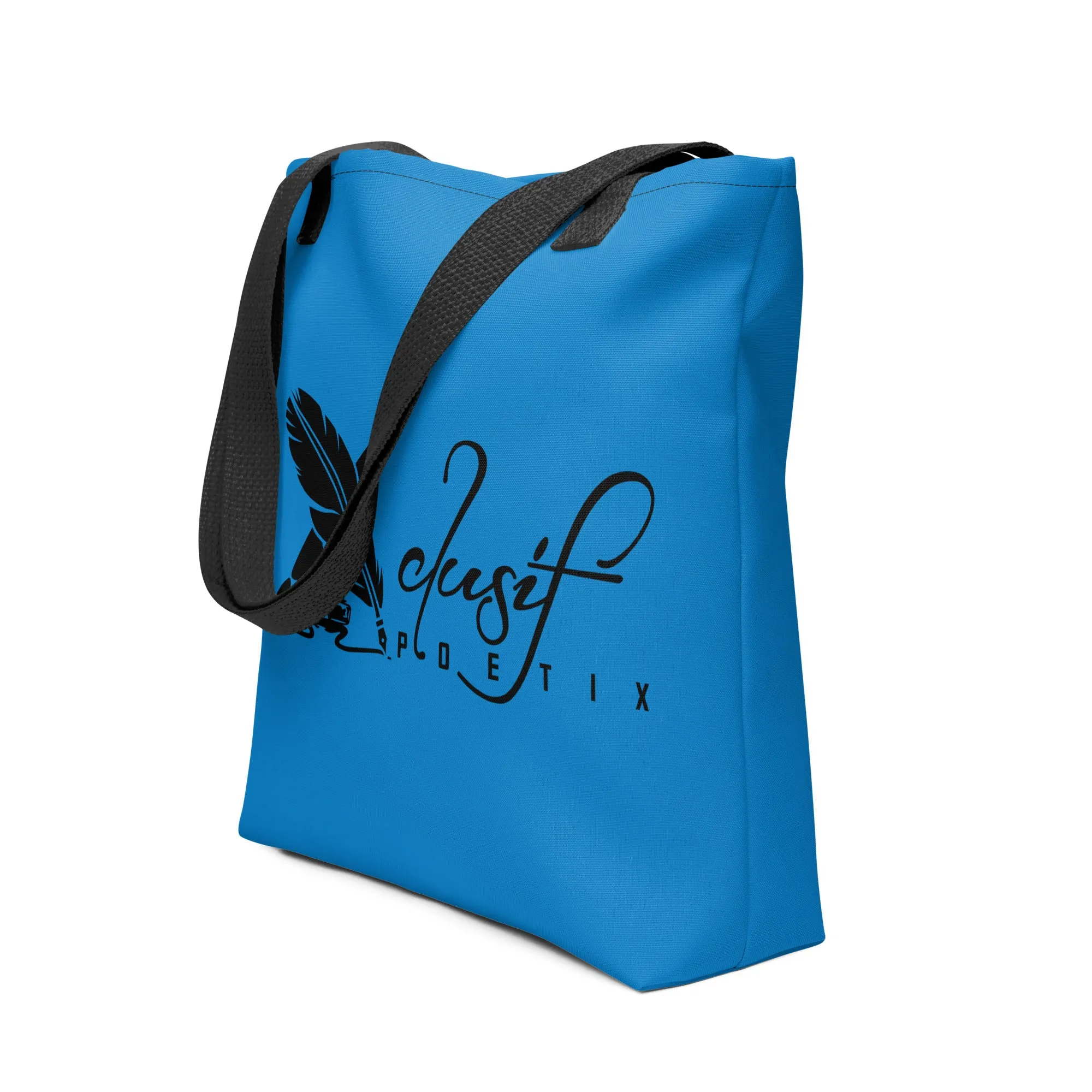 XCLUSIF POETIX BLUE & BLACK Tote bag