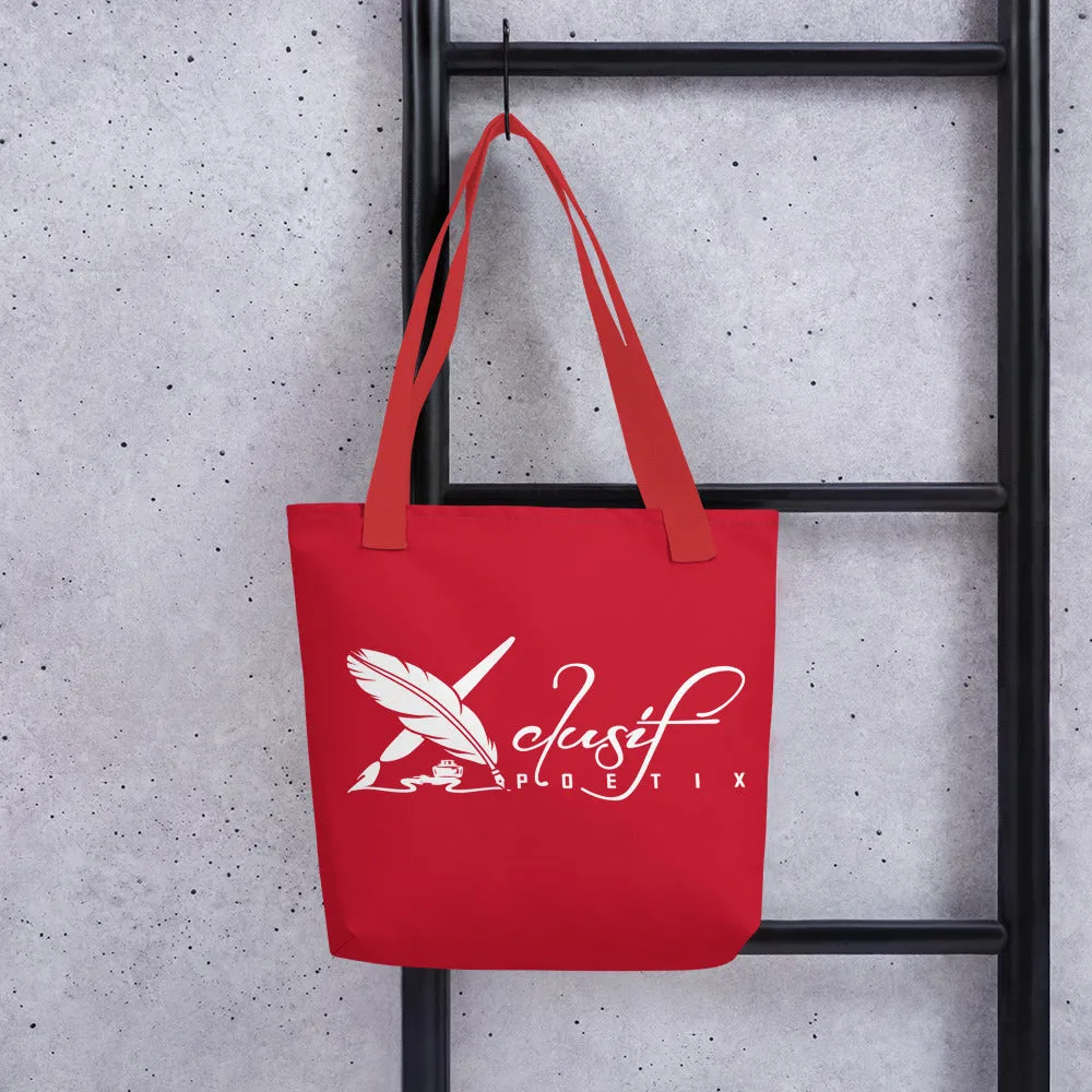 XCLUSIF POETIX RED Tote bag